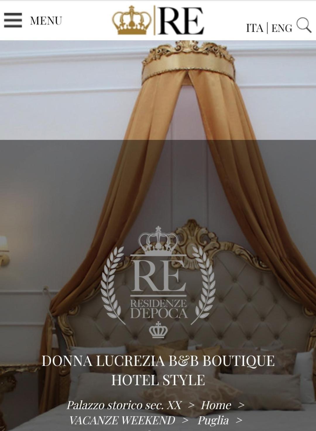 Donna Lucrezia Boutique Style Frühstückspension 4*